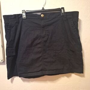 Lee Women's Black Mini Skirt/skort